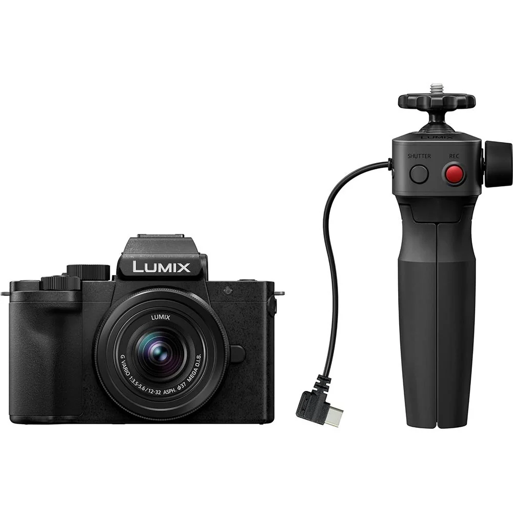 Panasonic LUMIX G100D 4K Mirrorless Camera w/ 12-32mm Lens and Tripod Grip - Open Box - Image 2