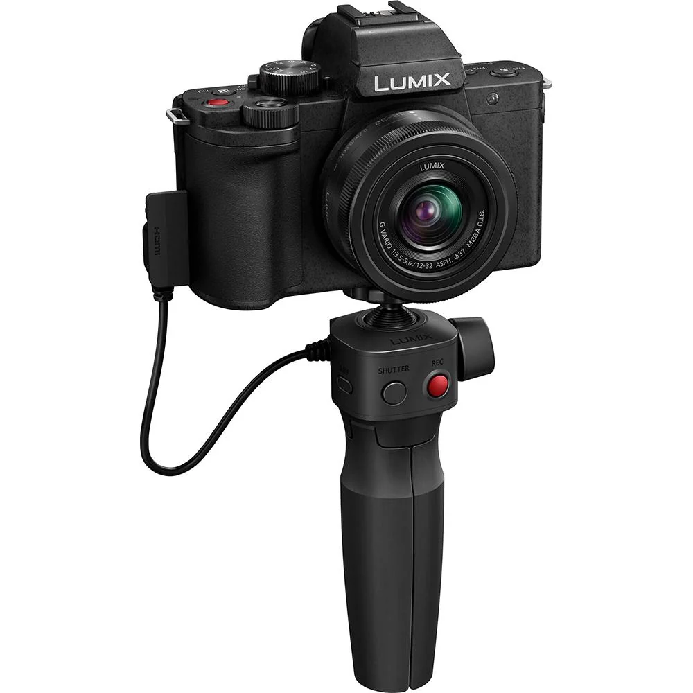 Panasonic LUMIX G100D 4K Mirrorless Camera w/ 12-32mm Lens and Tripod Grip - Open Box - Image 5