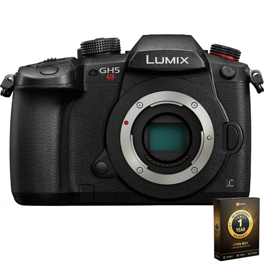 Panasonic LUMIX GH5S 10.2MP C4K Mirrorless ILC Camera Body OPEN BOX + 1 Year Warranty Pack - Image 2