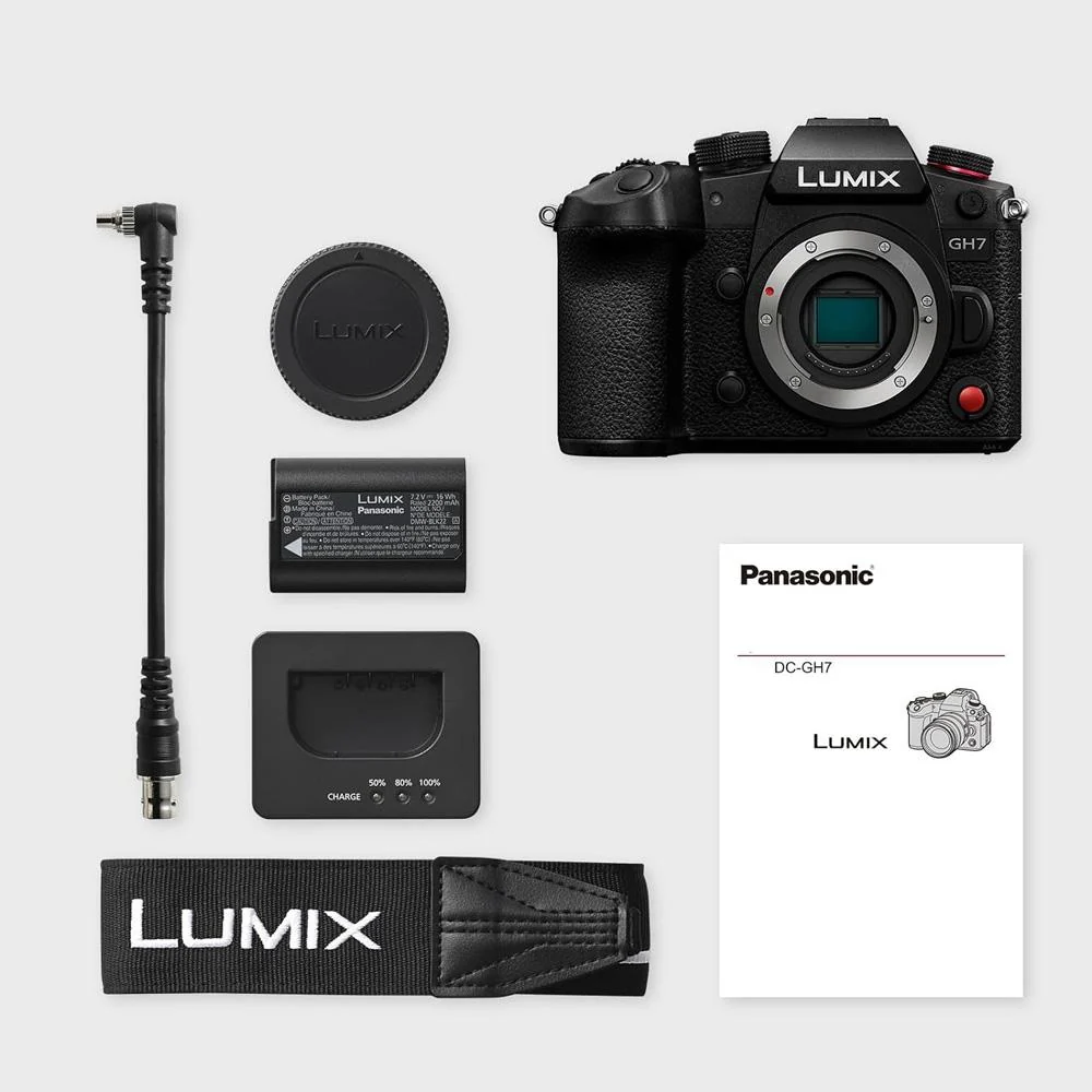 Panasonic LUMIX GH7 Mirrorless Micro Four Thirds Camera Body DC-GH7BODY - Open Box - Image 7