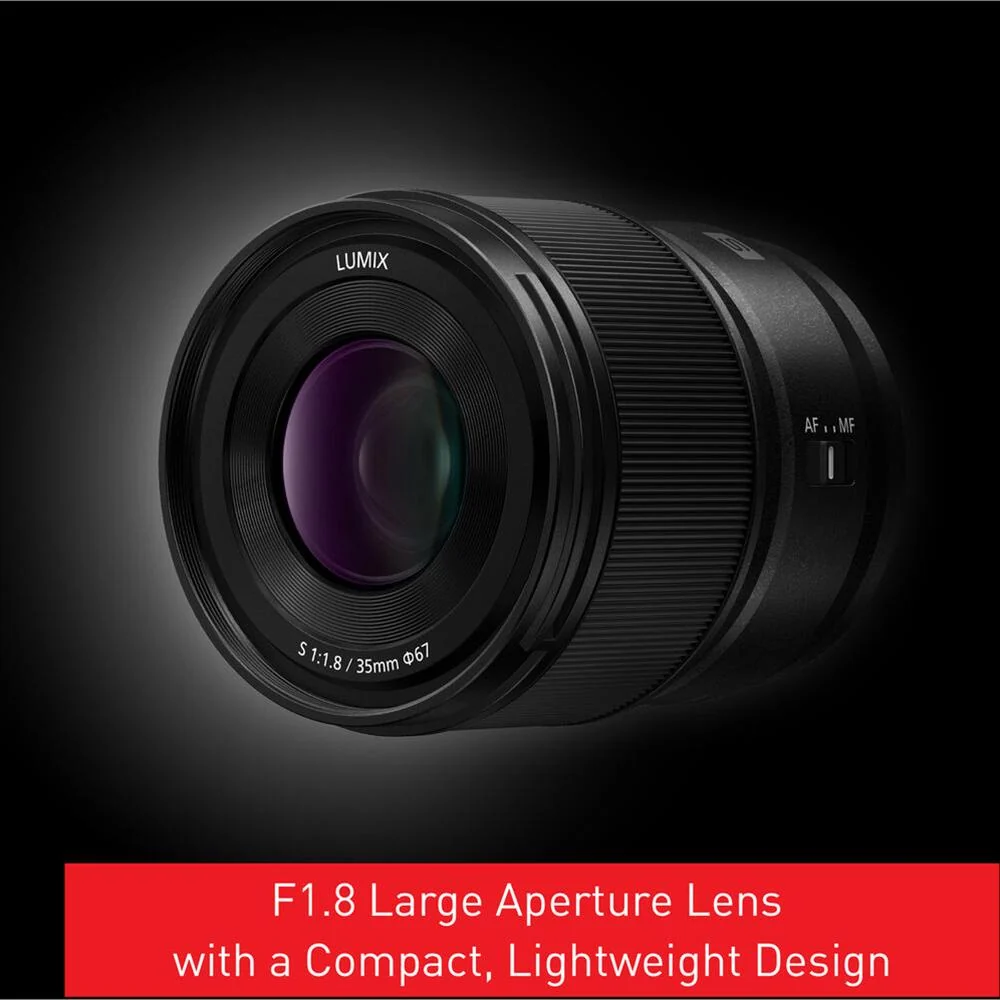 Panasonic Lumix S 35mm f/1.8 Lens for L-Mount Mirrorless Cameras Open Box - Image 9