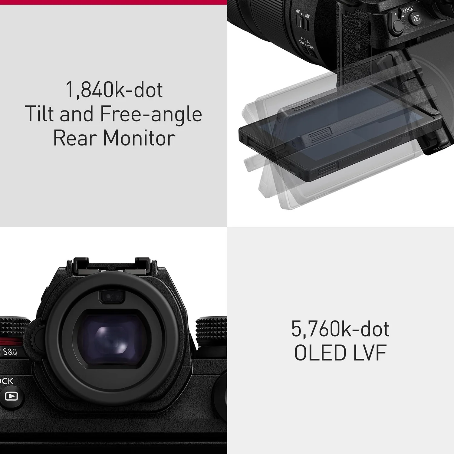 Panasonic LUMIX S1RII Full Frame Mirrorless Camera, 44.3MP Sensor + 8K Video - DC-S1RM2 - Image 11