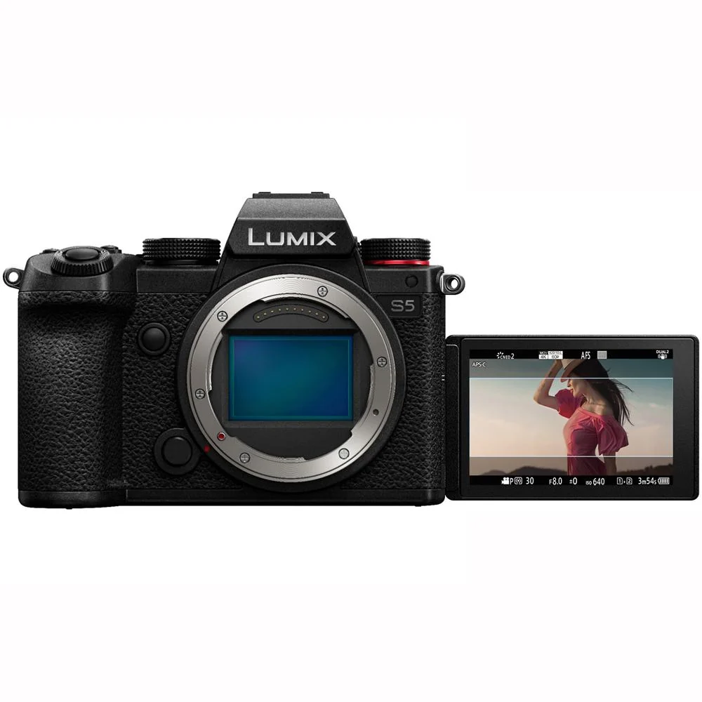 Panasonic Lumix S5 24.2MP 4K Mirrorless Camera Body + 2x 64GB Card & Reader Bundle - Image 8