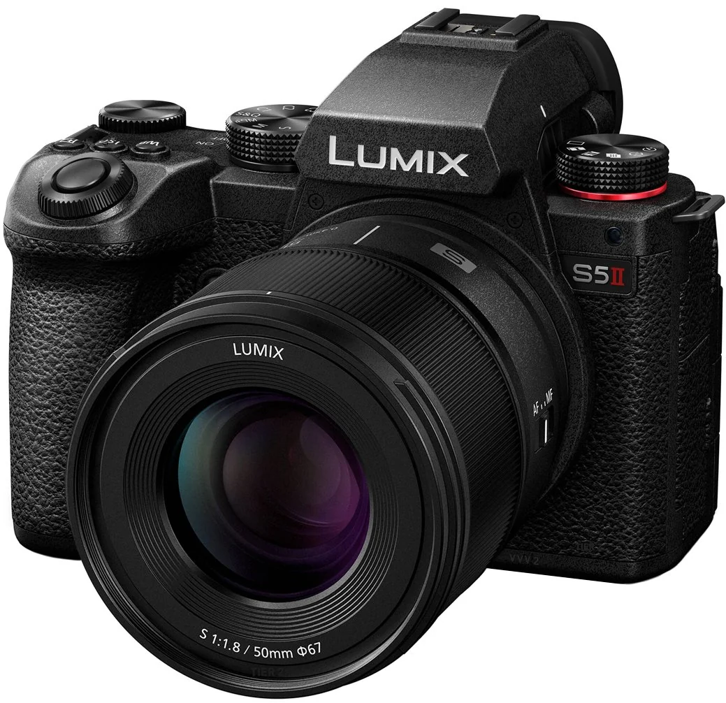 Panasonic LUMIX S5II Full Frame Mirrorless Camera Body with 50mm F1.8 Lens Kit Bundle - Image 3