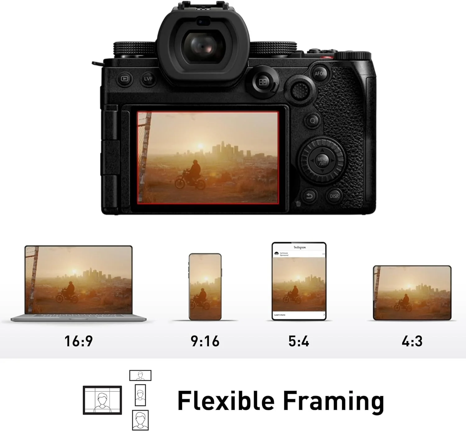 Panasonic LUMIX S5II Full Frame Mirrorless Camera Body with 50mm F1.8 Lens Kit Bundle - Image 4