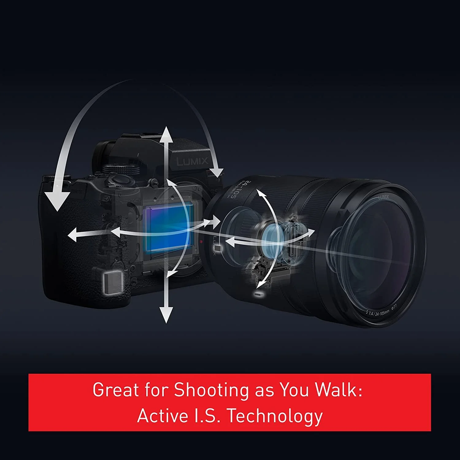 Panasonic Lumix S5IIX Full-Frame Mirrorless Camera with 20-60mm f/3.5-5.6 Lens DC-S5M2XKK - Image 8