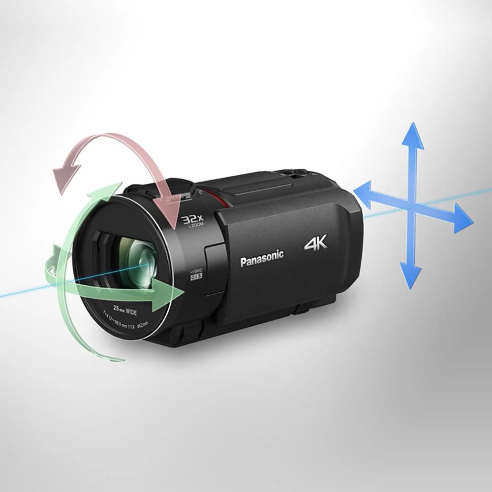 Panasonic UHD 4K 25.9MP 24X Optical Zoom Lightweight Camcorder (HC-VX3) - Image 6
