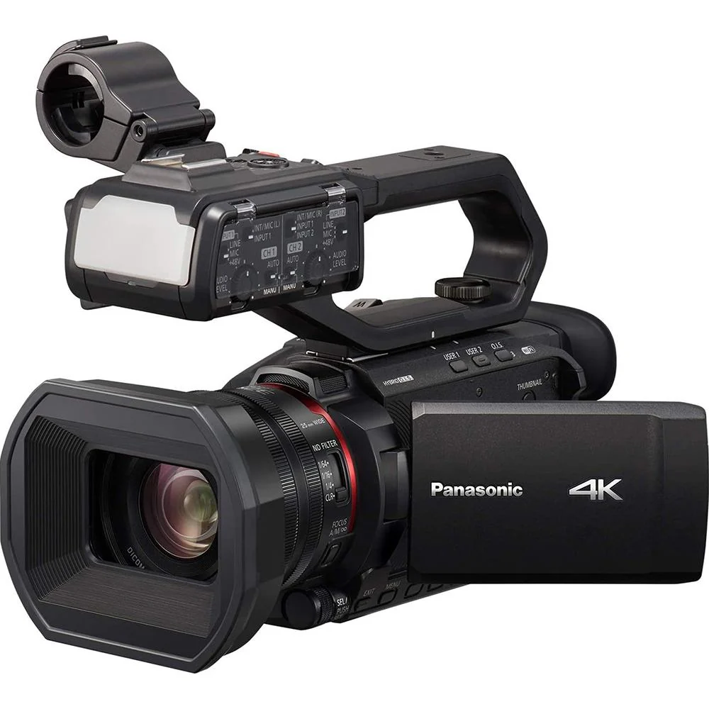 Panasonic X2000 4K Professional Camcorder 24X Zoom (OPEN BOX) with CPS 1 Year Warranty - Image 11
