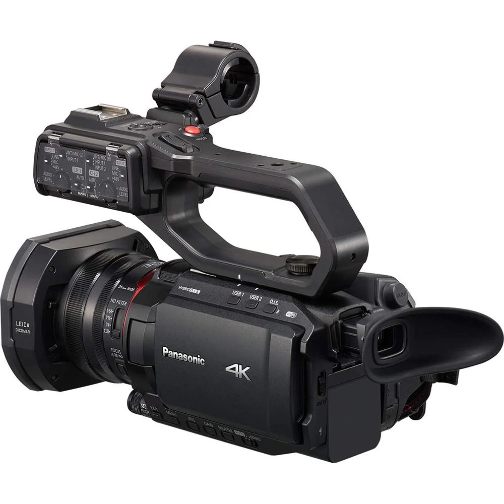 Panasonic X2000 4K Professional Camcorder 24X Zoom (OPEN BOX) with CPS 1 Year Warranty - Image 8