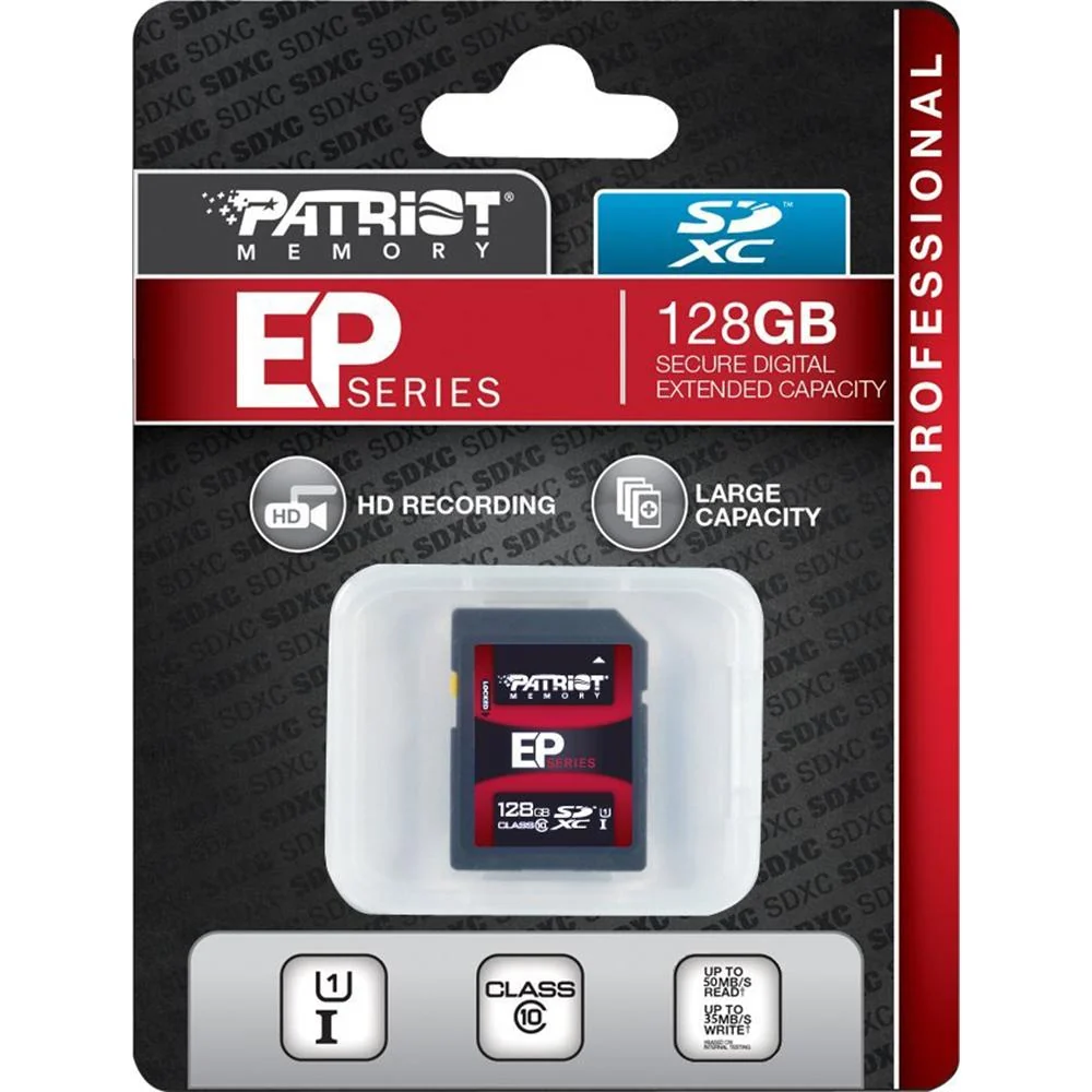 Patriot 128GB SDHC Class 10 EP Series (PEF128GSXC10233) - Image 3