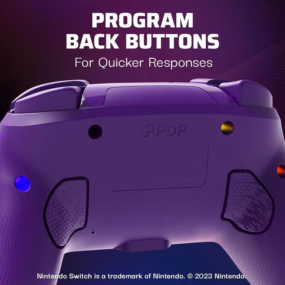 PDP Afterglow Wave Wireless Pro Controller with Full Motion for Nintendo Switch - Image 2