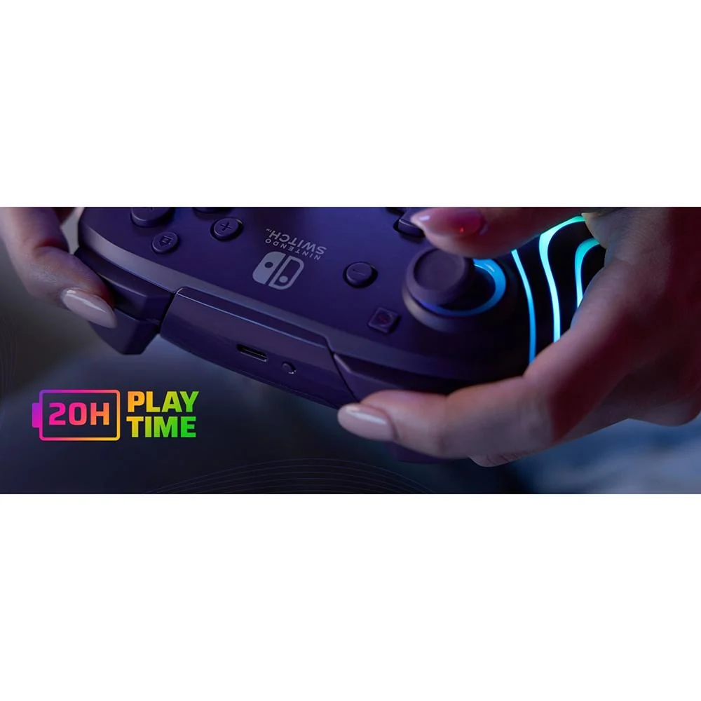 PDP Afterglow Wave Wireless Pro Controller with Full Motion for Nintendo Switch - Image 6
