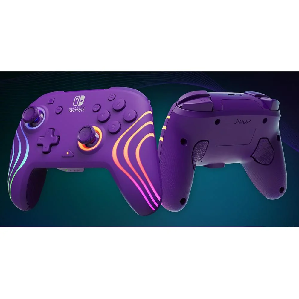 PDP Afterglow Wave Wireless Pro Controller with Full Motion for Nintendo Switch - Image 7