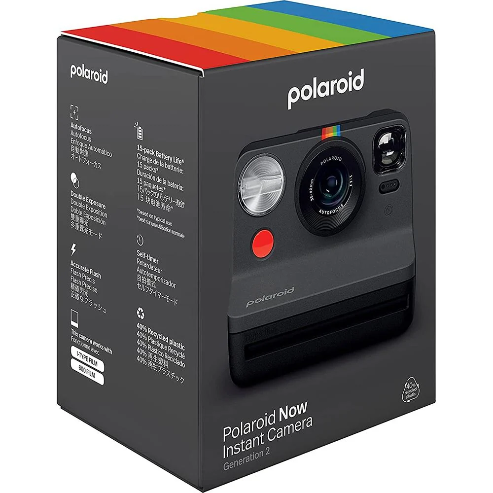 Polaroid Originals Now 2nd Generation i-Type Instant Film Camera - Open Box with 1 Year Warranty - Image 7