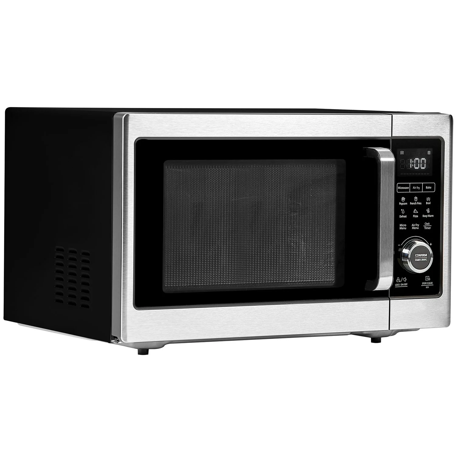 PowerXL Microwave Air Fryer Plus, Stainless Steel/Black, 1 Cu Ft - Factory Refurbished - Image 7