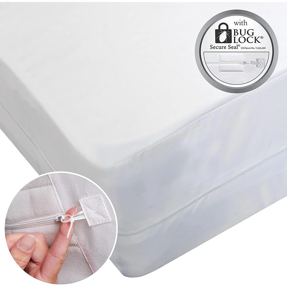 Protect-A-Bed AllerZip Smooth Waterproof Mattress Protector, Queen 9" (2-Pack) - Image 4