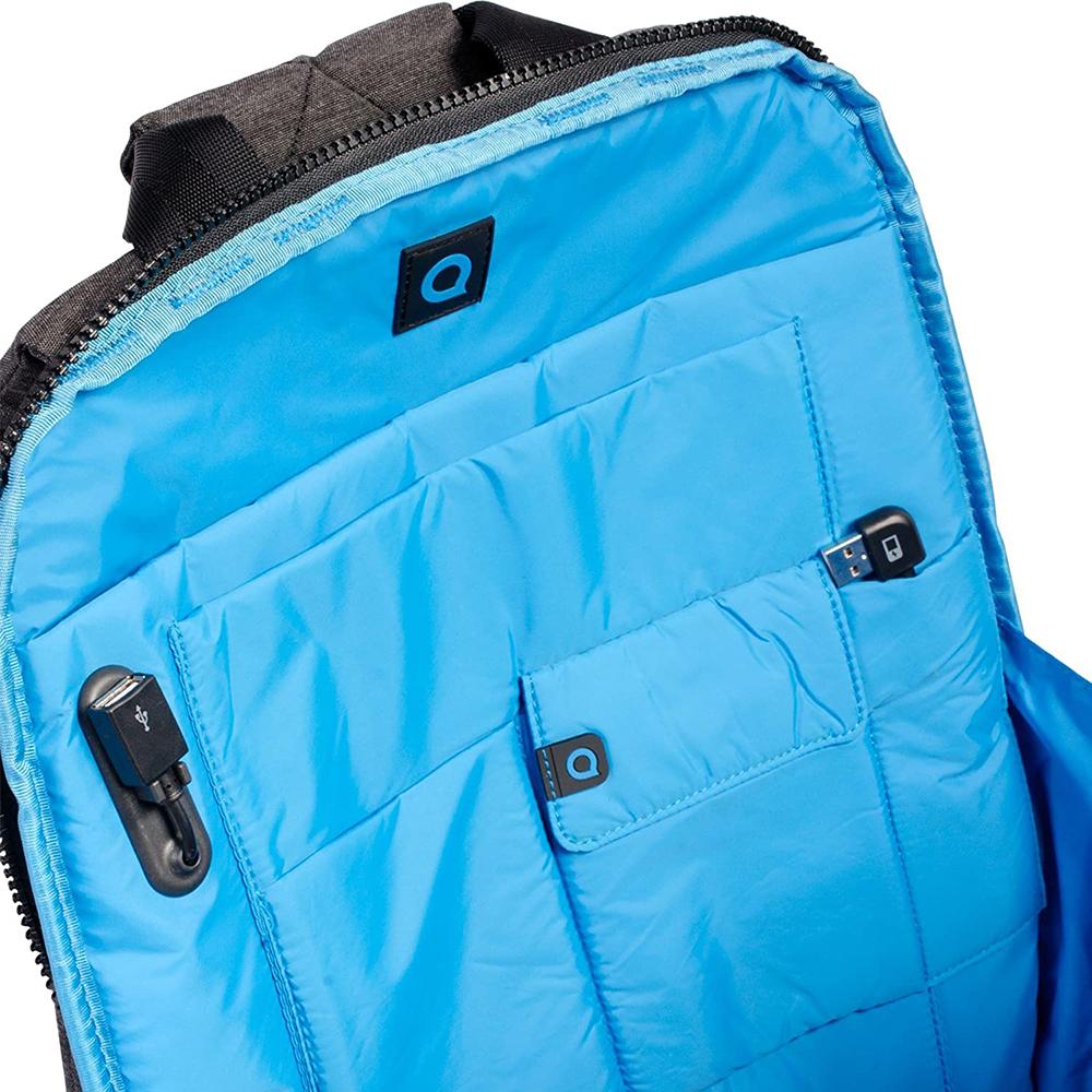 Quirky Power Trip Laptop Backpack with Charging Port + 20,000mAh Power Bank + Headphone - Image 3