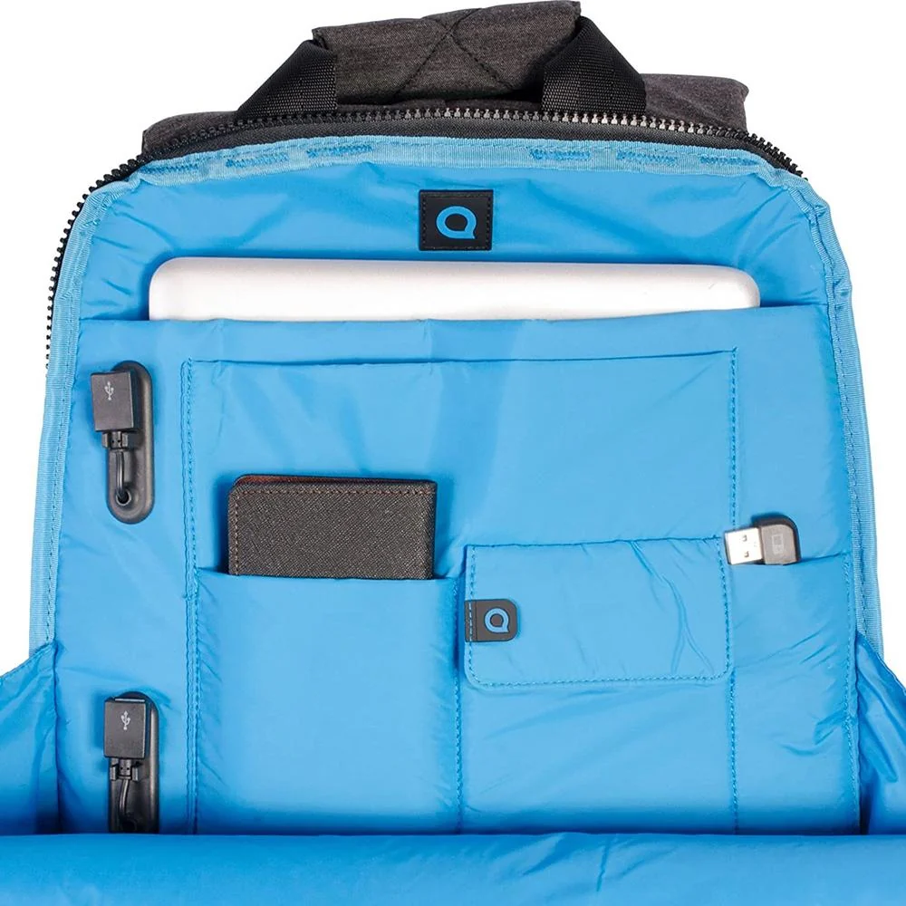 Quirky Power Trip Laptop Backpack with Charging Port + 20,000mAh Power Bank + Headphone - Image 4