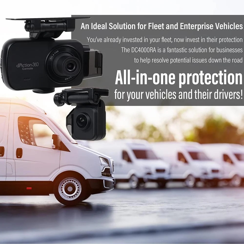 Razo d'Action 360D 3 Channel 360 Degree Dash Cam FHD with Built-in GPS Open Box - Image 10