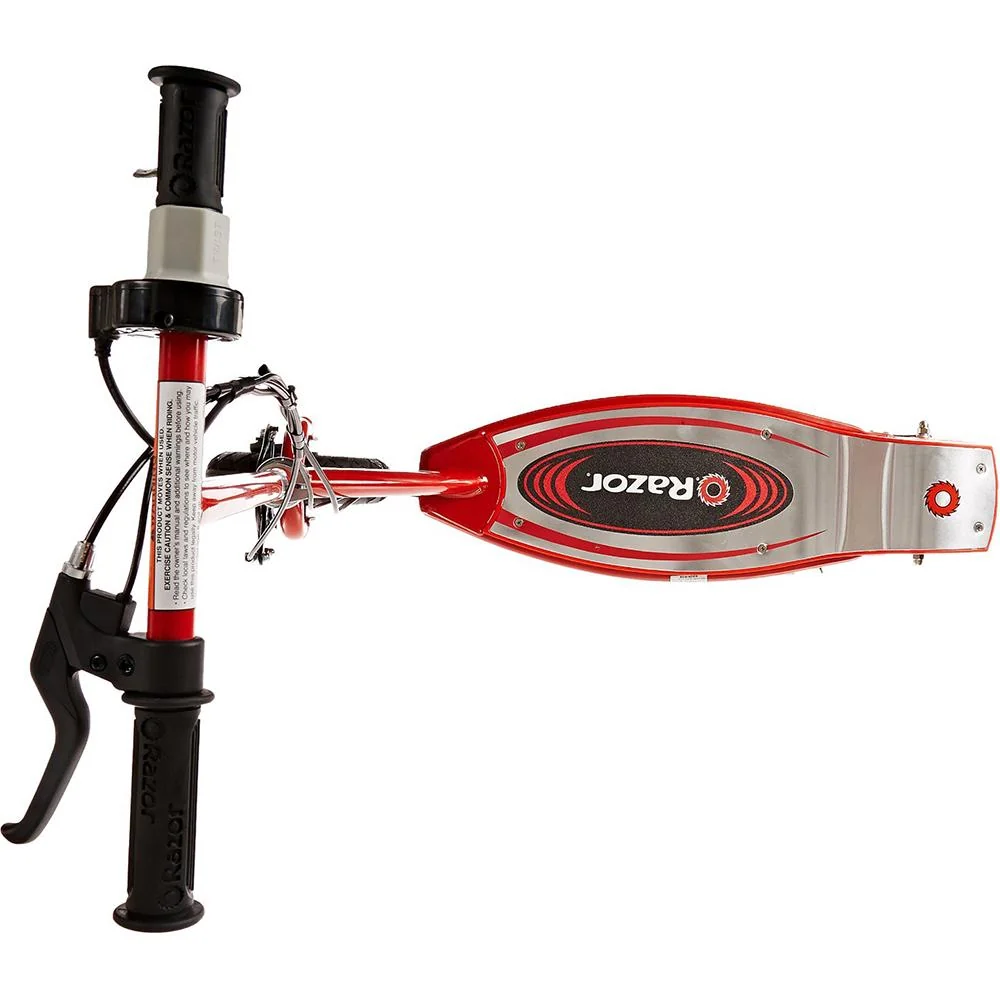 Razor E100 Electric Scooter - Red + Extended Warranty and Deco Bag - Image 4