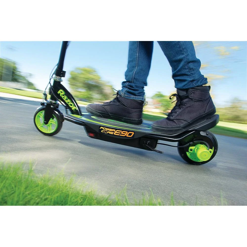 Razor E90 Power Core Electric Scooter - Green 13111416 or 13111496 - Image 7
