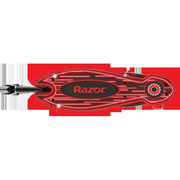 Razor E90 Power Core Glow Electric Scooter - Black/Red - 13112195 or 13112181 - Image 2