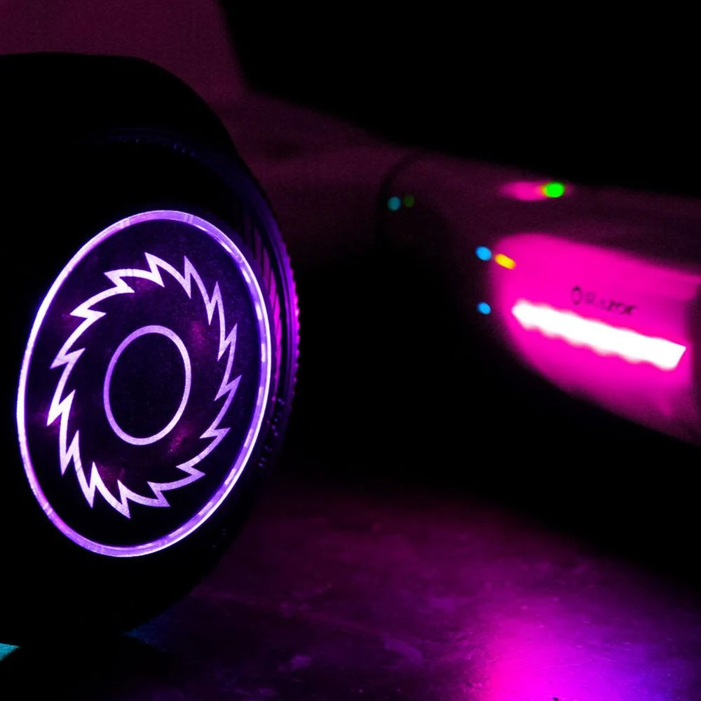 Razor Hovertrax Prizma Electric Hoverboard, Black + Extended Protection & Deco Bag - Image 7
