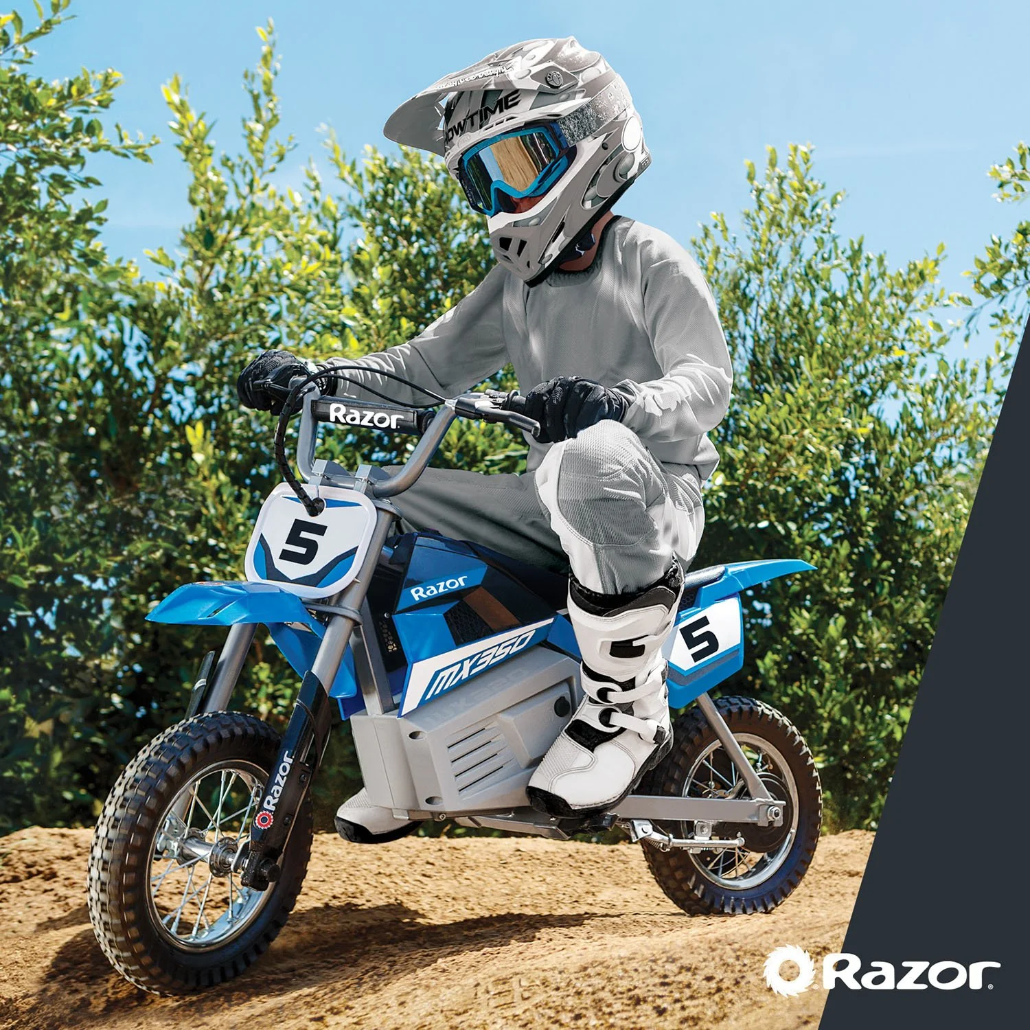 Razor MX350 Dirt Rocket Electric Motocross Bike + 1 Year Extended Warranty - Image 6