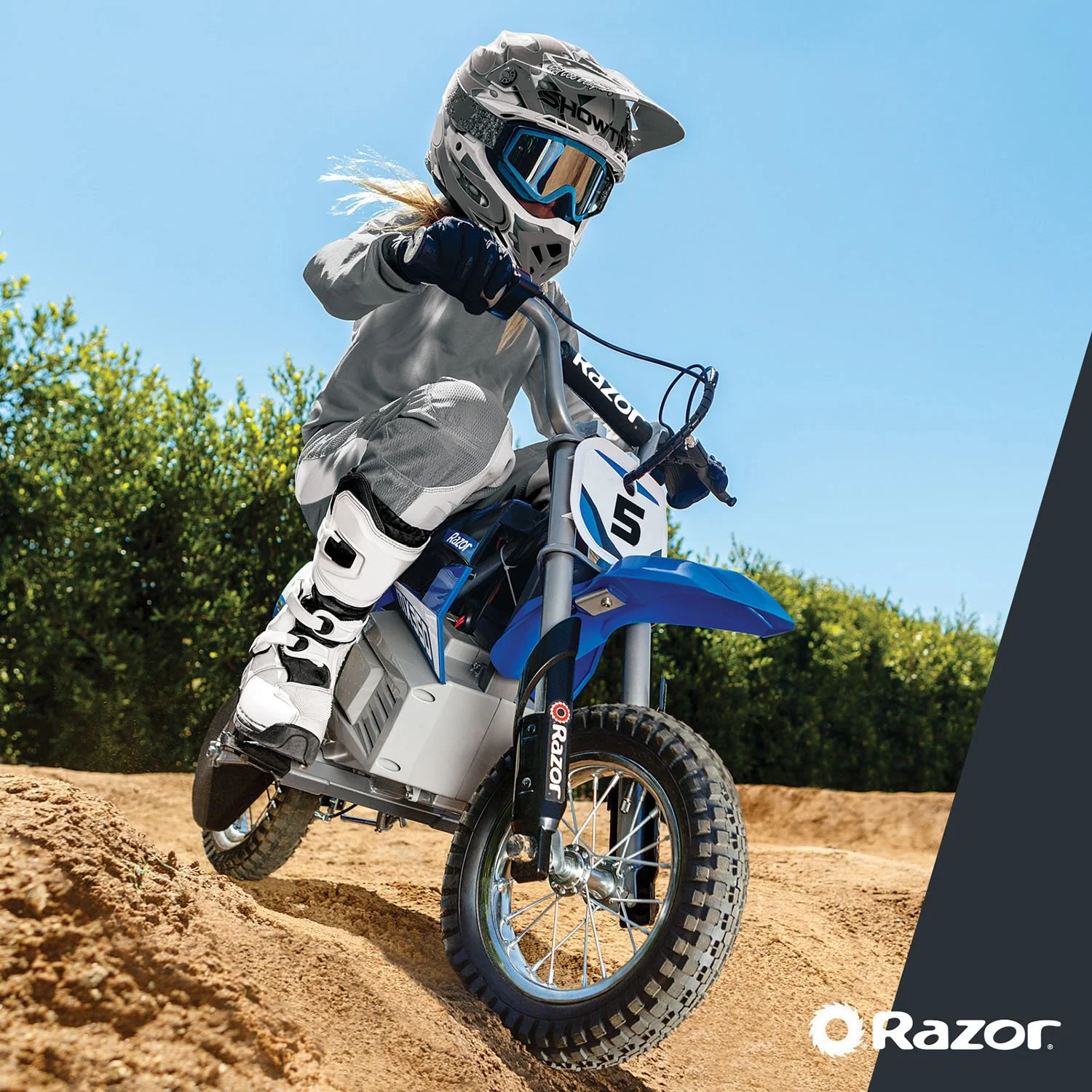 Razor MX350 Dirt Rocket Electric Motocross Bike + 2 Year CPS Extended Warranty - Image 5