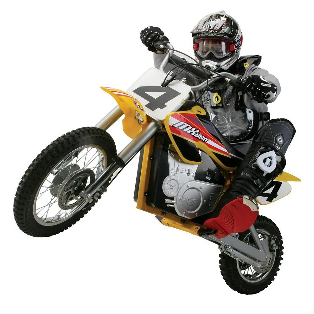 Razor MX650 Dirt Rocket Electric Motocross Bike 15165070 or 15165090 - Image 4
