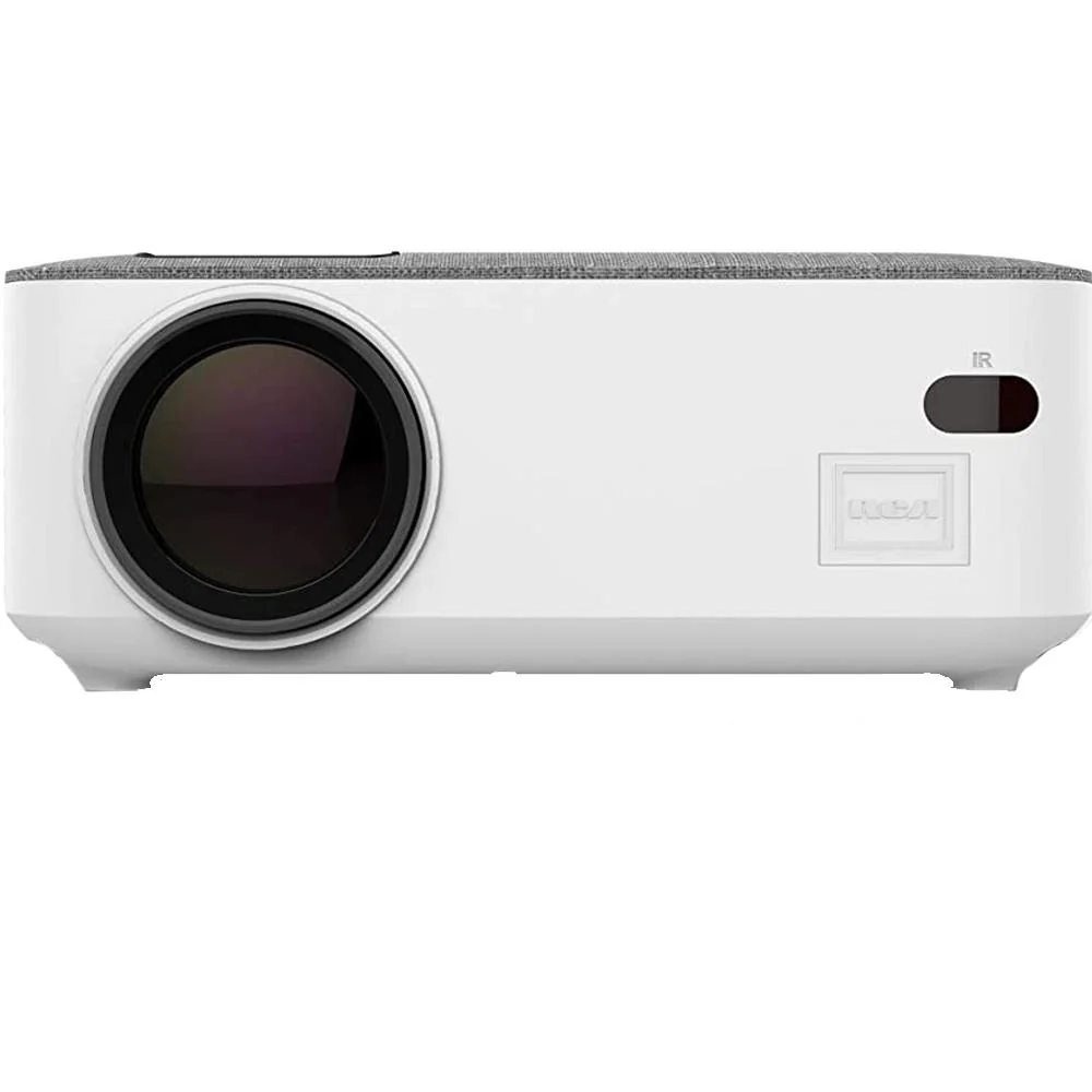 RCA RPJ143 Portable Home Theater Projector (White) with Screen and Mount Bundle - Image 3