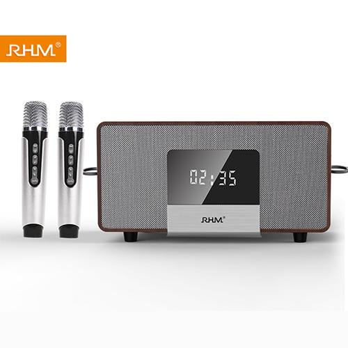 RHM K222 Karaoke Machine and Home Theater System with Wireless Microphones - Image 8