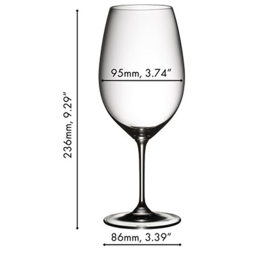 Riedel Vinum Syrah/Shiraz/Tempranillo Glasses 2-pack 6416/30 + Deluxe Lever Corkscrew - Image 5