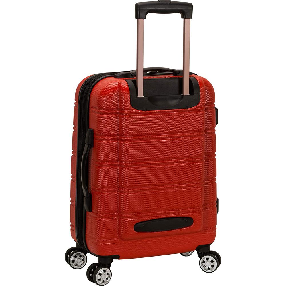 Rockland Melbourne Hardside 20" Expandable Spinner Carry-On Luggage, Red (F145) - Image 2