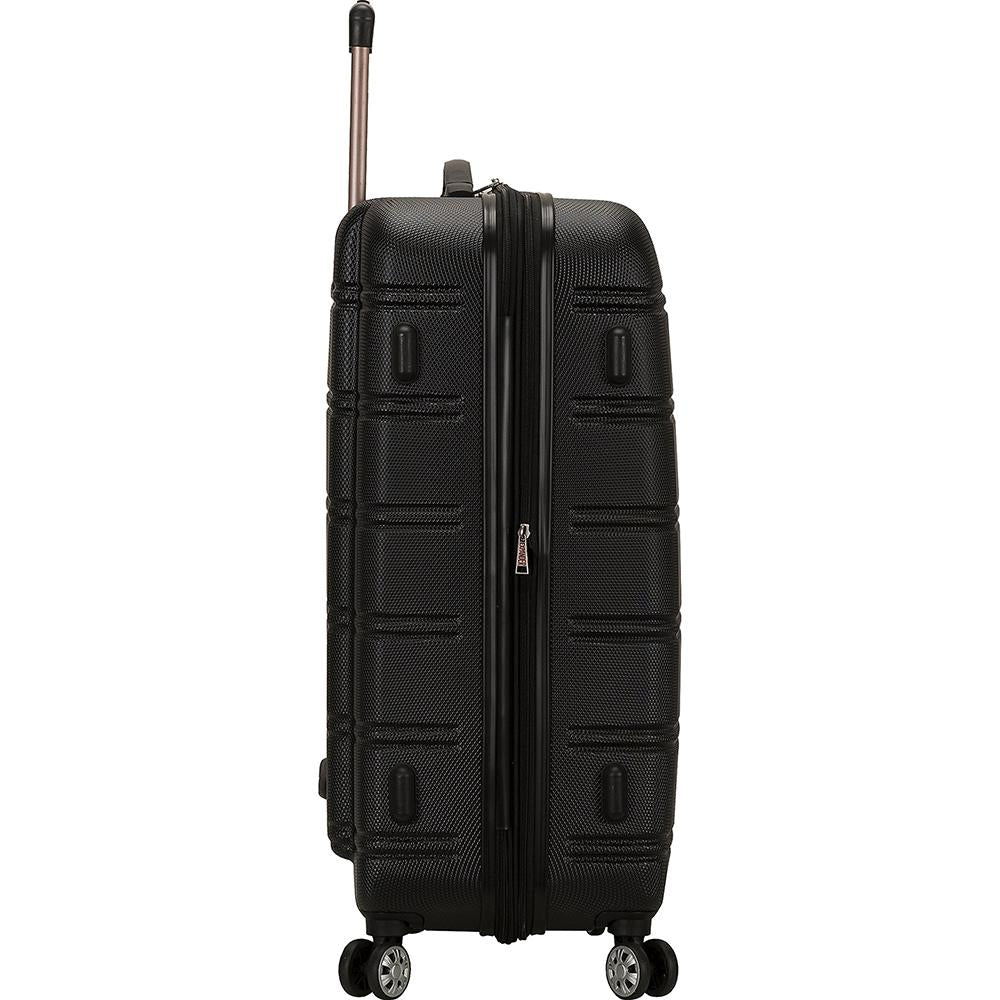 Rockland Melbourne Hardside 28" Expandable Spinner Wheel Luggage, Black (F1603) - Image 3