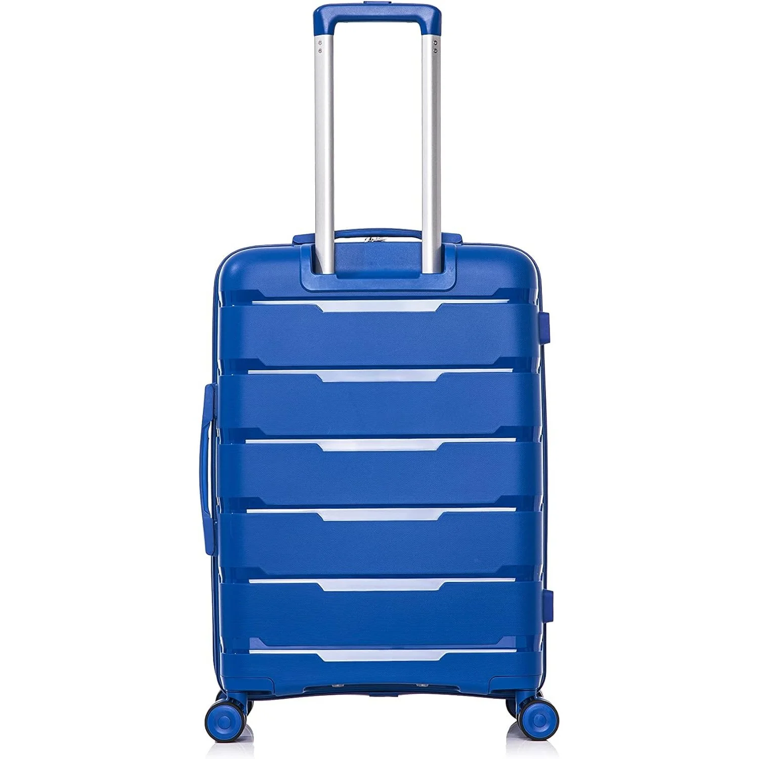 Rockland Pasadena 3 Piece Hardside Luggage Nested Spinner Set (19"/23"/27") Blue - F252 - Image 8