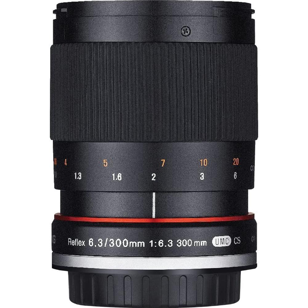 Rokinon 300mm F6.3 Mirror Lens for Sony E-Mount (Black) - Open Box with 1 Year Warranty - Image 2