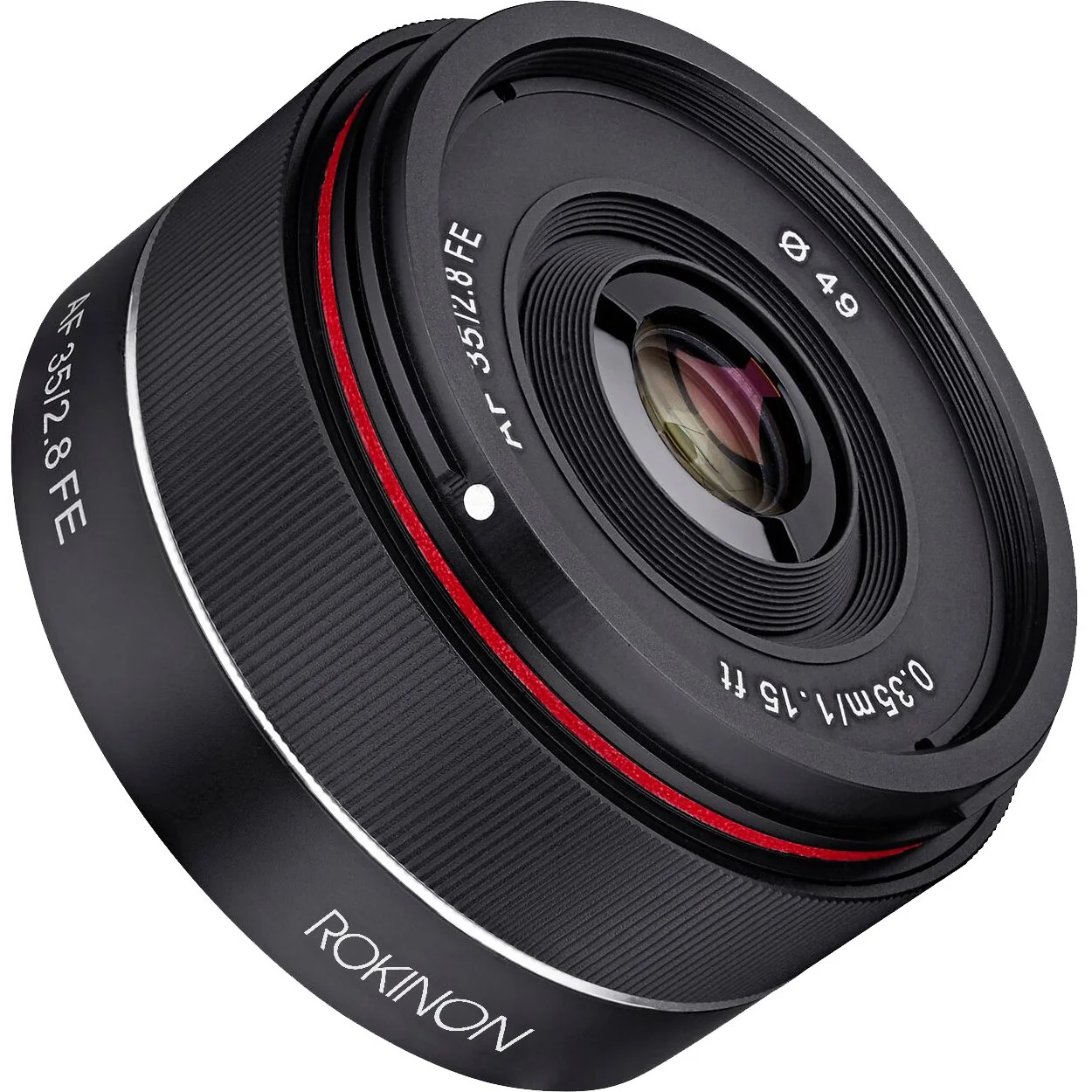 Rokinon 35mm f/2.8 FE (IO35AF-E) Ultra Compact Wide Angle Lens for Sony E Mount Kit - Image 3