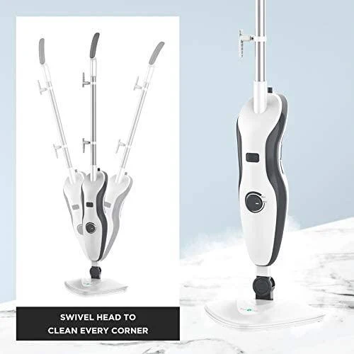 Salav Multi-Surface Heavy Duty Steam Mop with Reusable Mop Pads - STM-500-2-KIT - Image 12