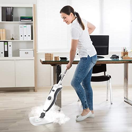 Salav Multi-Surface Heavy Duty Steam Mop with Reusable Mop Pads - STM-500-2-KIT - Image 8
