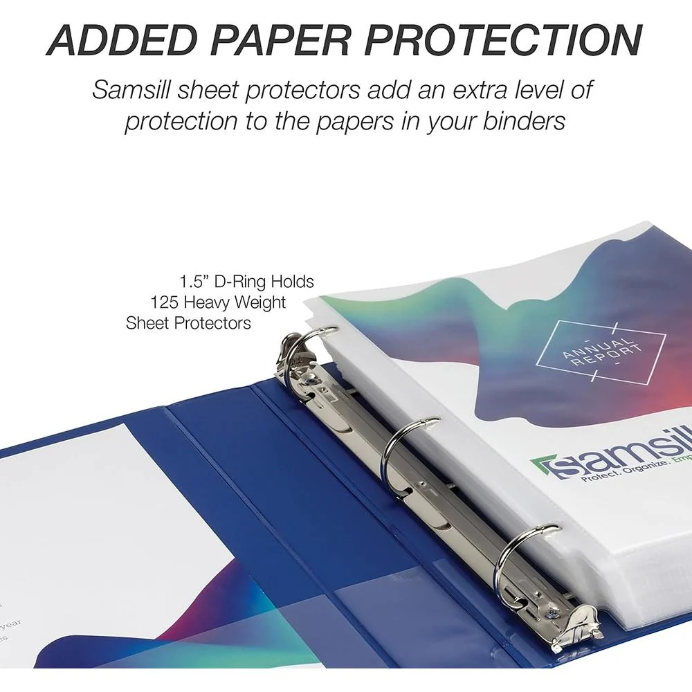 Samsill Durable 5 1.5" Binder 4pk Asst - Image 7