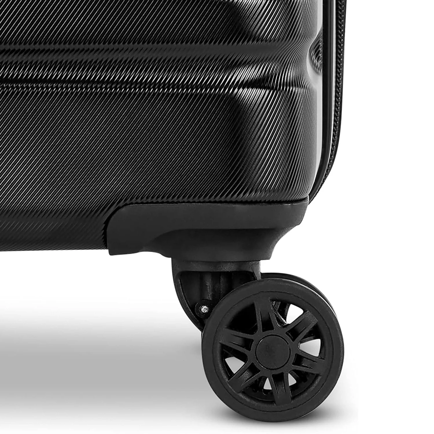 Samsonite Evolve SE Hardside 20" Carry on Expandable Luggage Spinner - Bass Black - Image 3