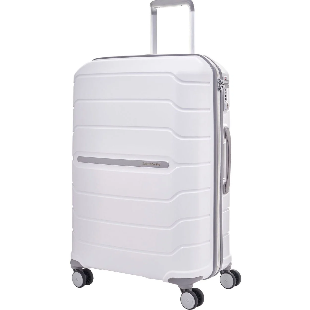 Samsonite Freeform 21" Hardside Spinner Luggage, White - 78255-1908