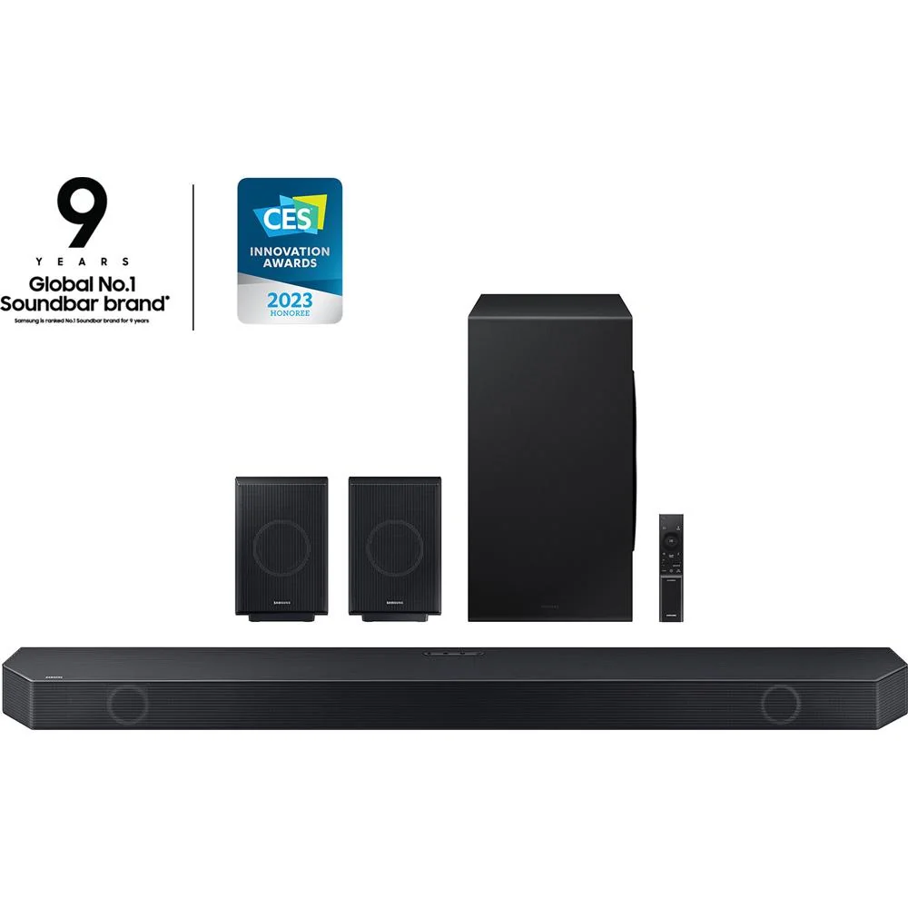 Samsung 11.1.4ch Wireless Soundbar + Rear Speakers 2023 Open Box+1 Year Warranty - Image 2