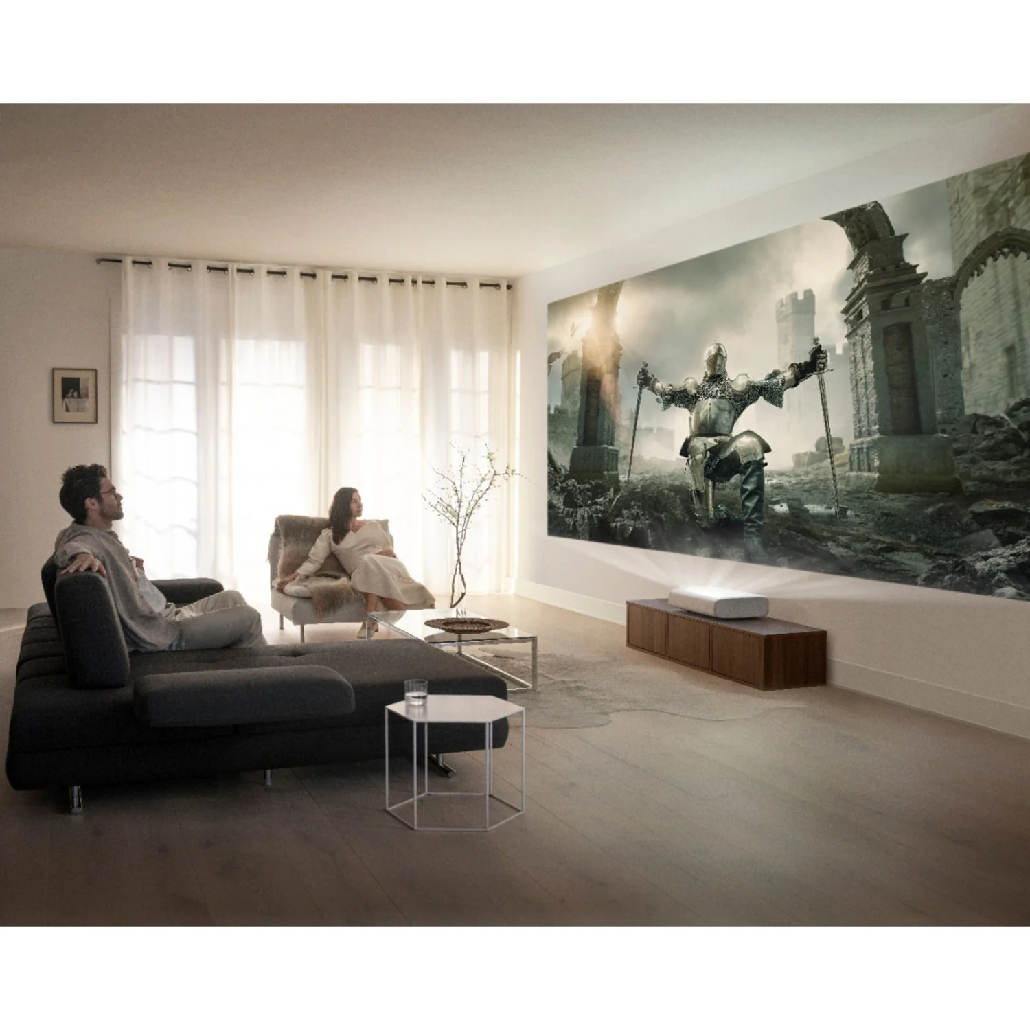 Samsung 120" The Premiere LSP7T 4K Smart Laser Projector (SP-LSP7TFAXZA ) - Image 2