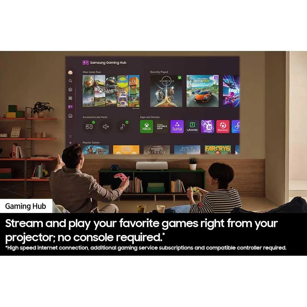 Samsung 130" LPU9D 2500 Lumen Premiere Ultra Short Throw 4K Smart TV Laser Projector - Image 10