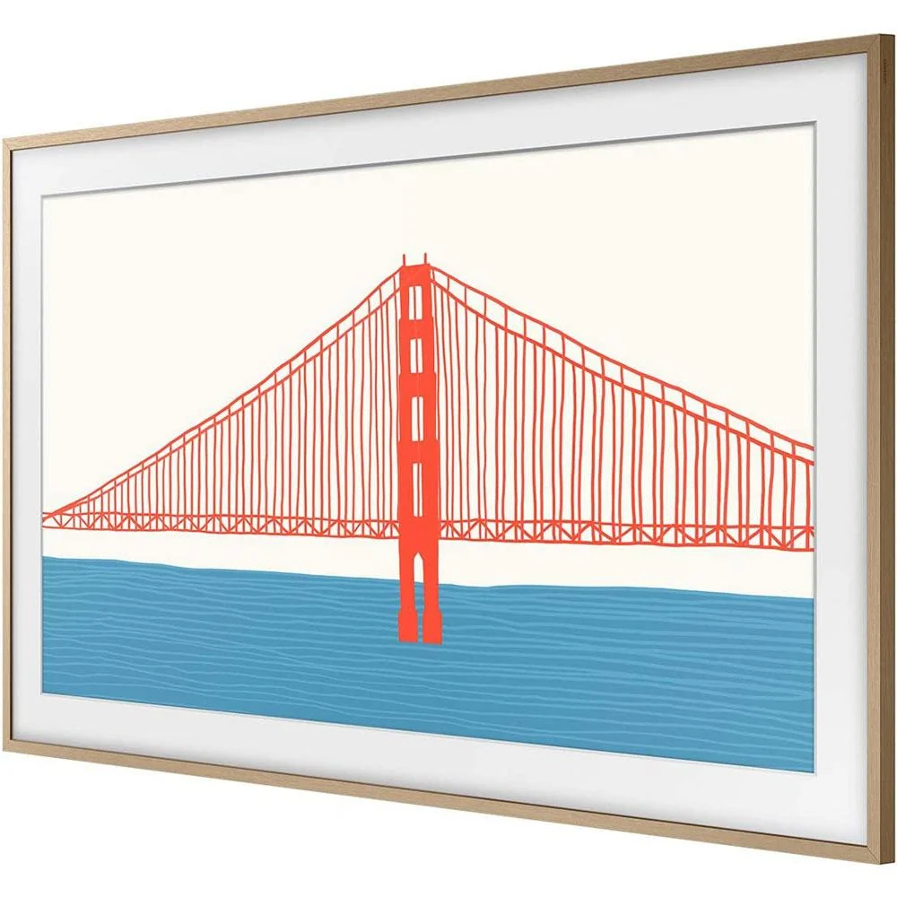 Samsung 55" The Frame Customizable Bezel - Modern Teak VG-SCFA55TKBZA - Image 3