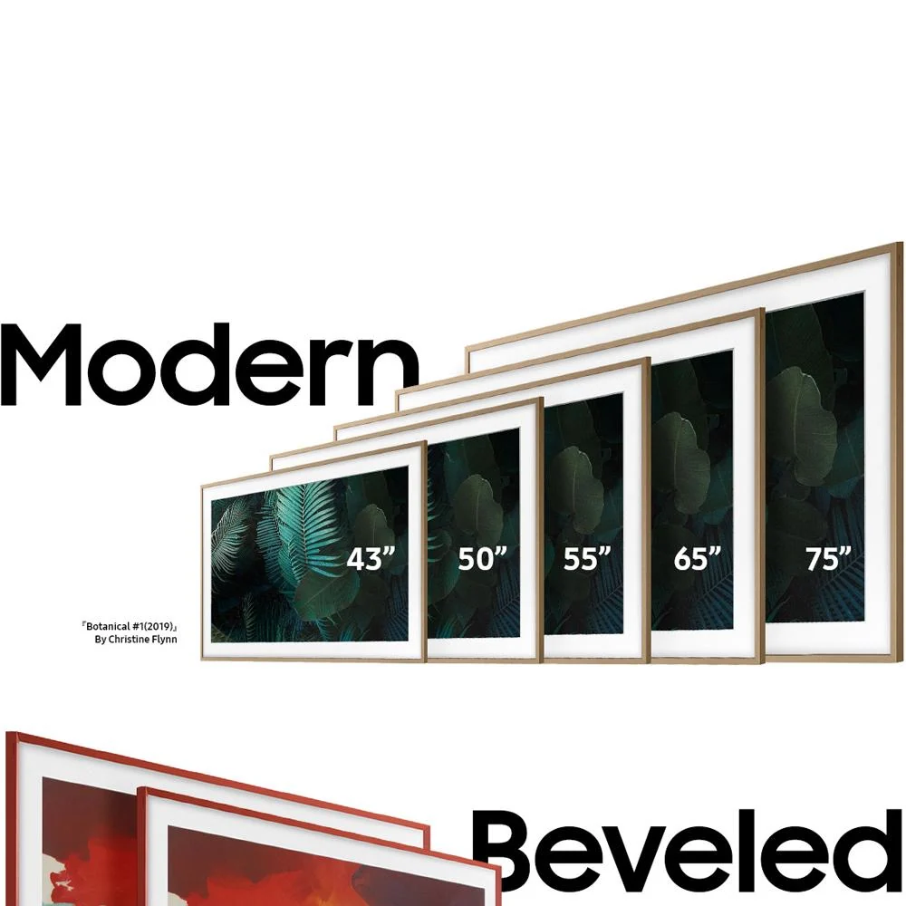 Samsung 65" The Frame Customizable Bezel - VG-SCFA65BEBZA Modern Beige - Image 5