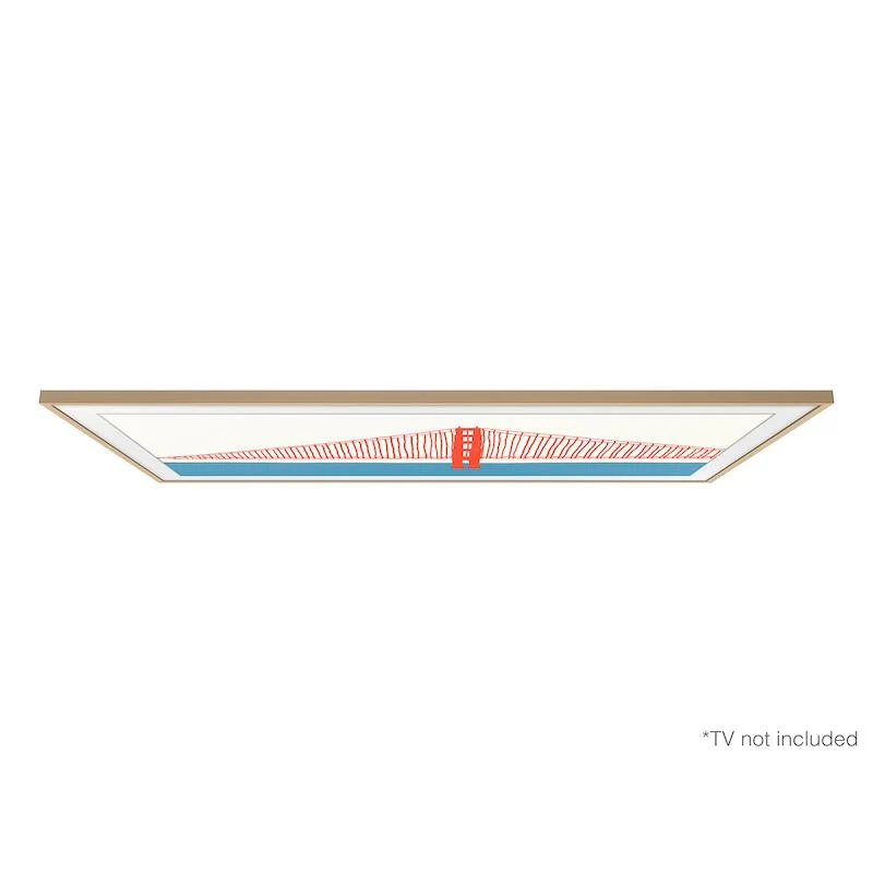 Samsung 85" The Frame Customizable Bezel - Modern Beige (VG-SCFA85BEBZA) - Image 3