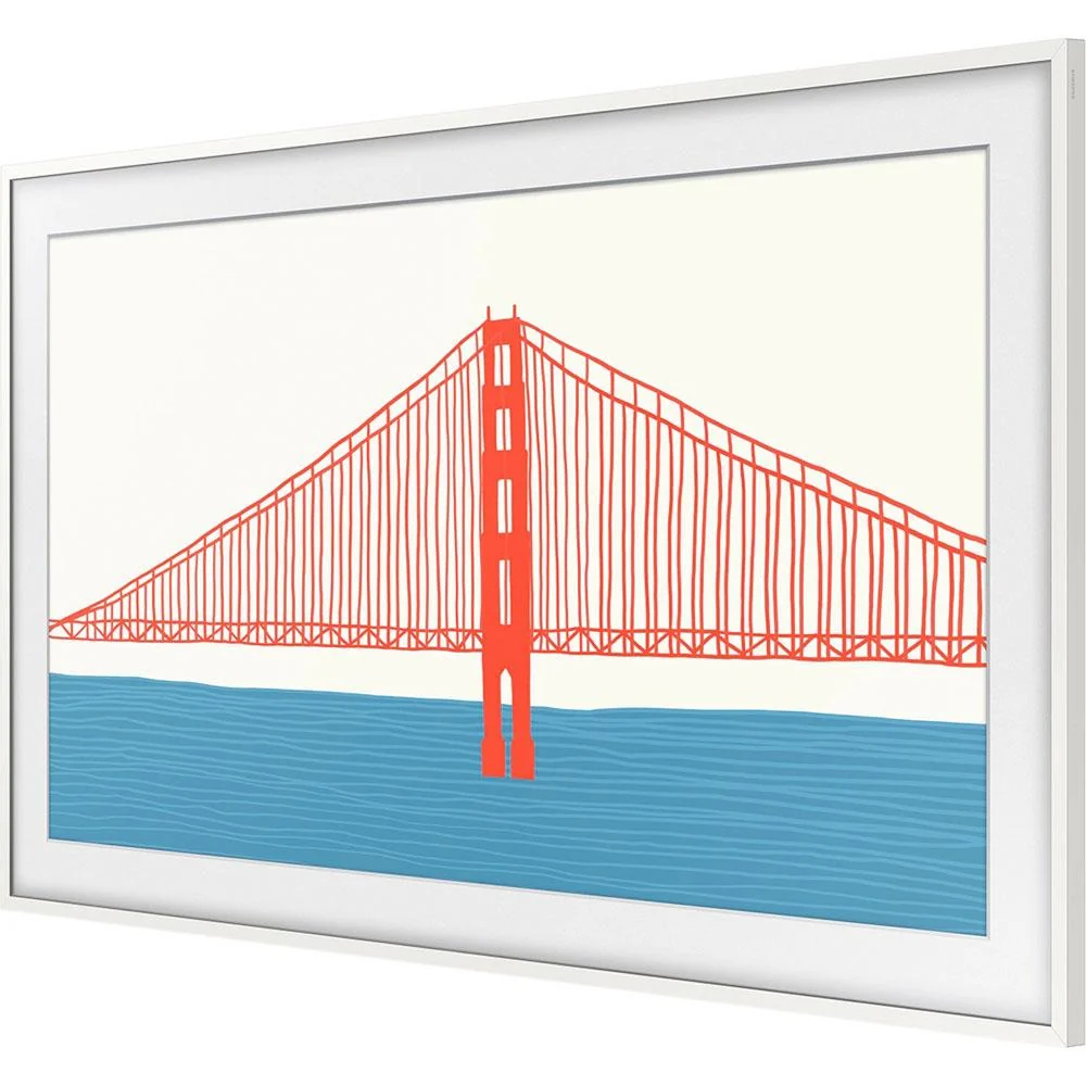 Samsung 85" The Frame Customizable Bezel - Modern White (VG-SCFA85WTBZA) - Image 8